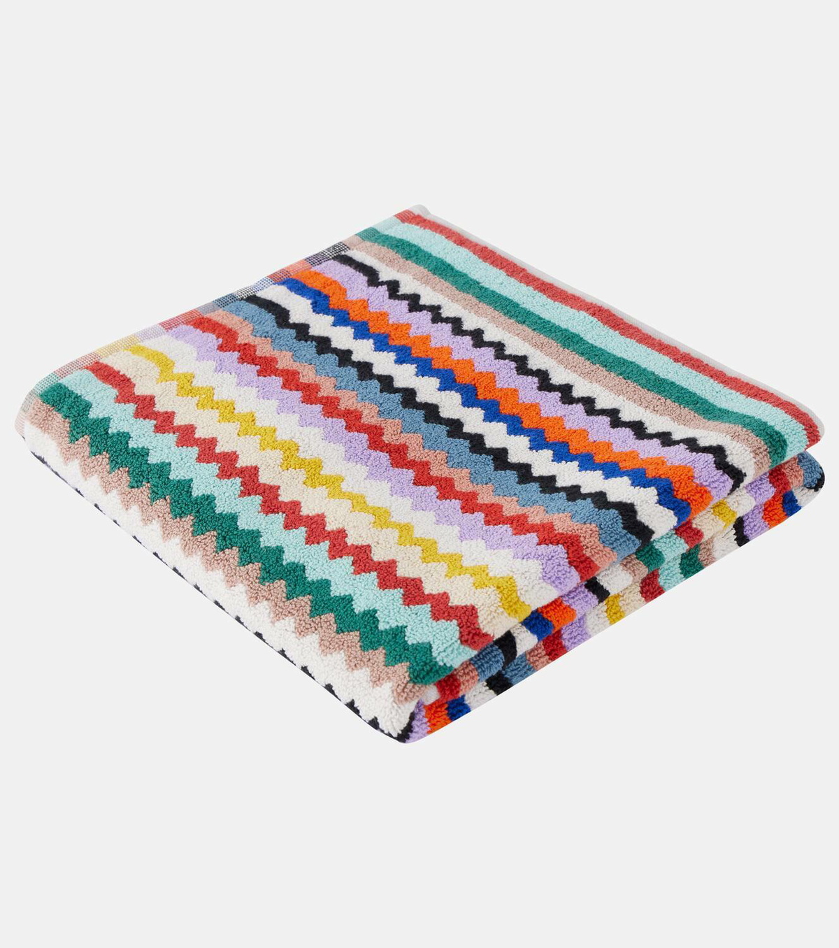 Missoni Riverbero Zigzag terry bath mat