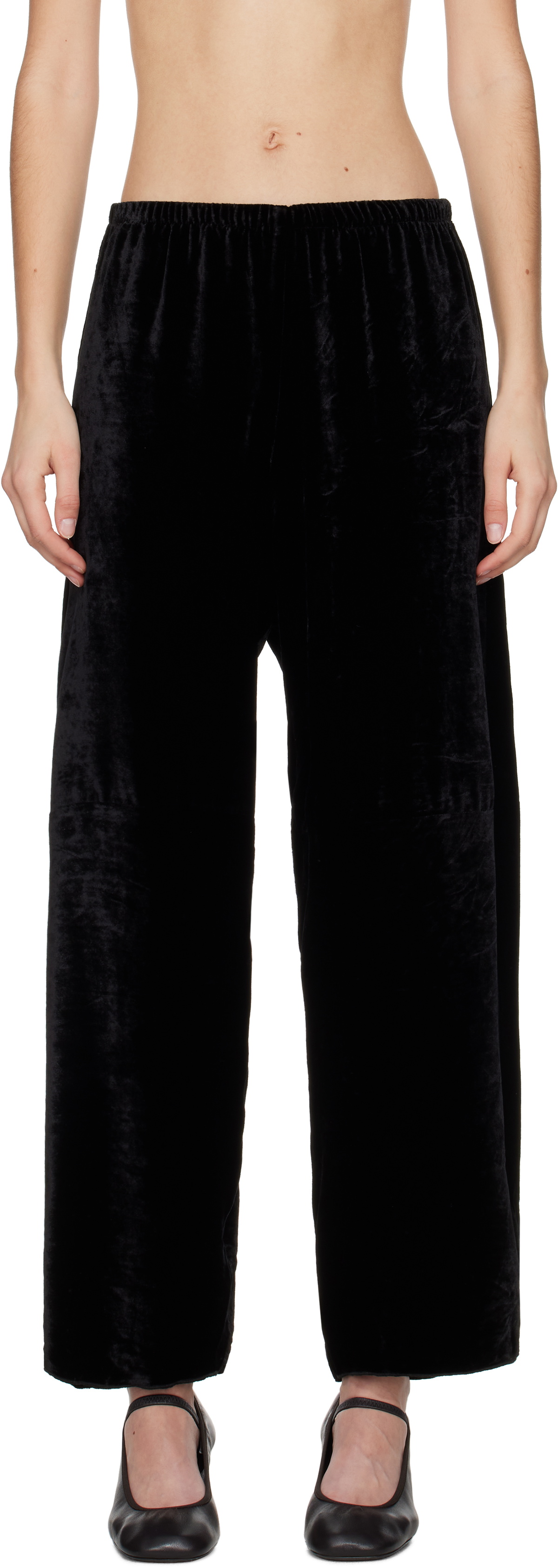 Baserange Black Olin Lounge Pants Baserange