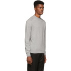 Boss Grey Silk and Cashmere Eduardo Turtleneck