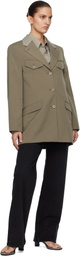 OUR LEGACY Khaki Cruise Blazer