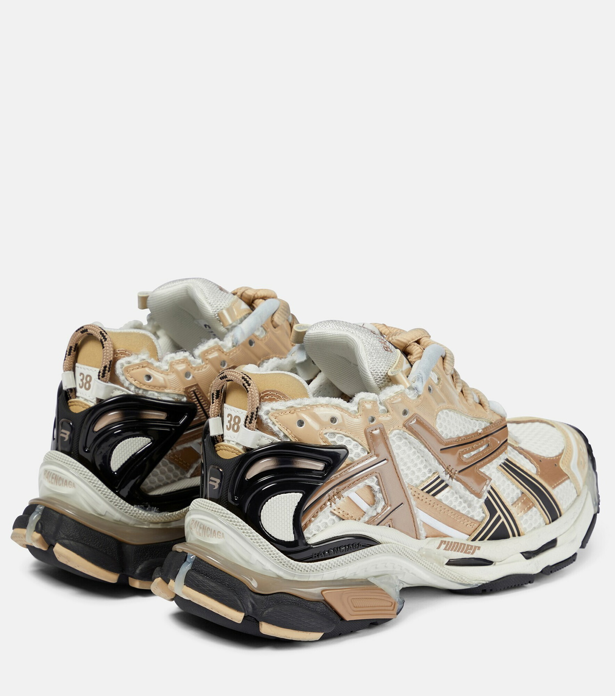 balenciaga elastic runner sneakers