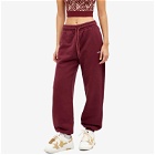 Off-White Women's Relaxed Sweatpants in Red