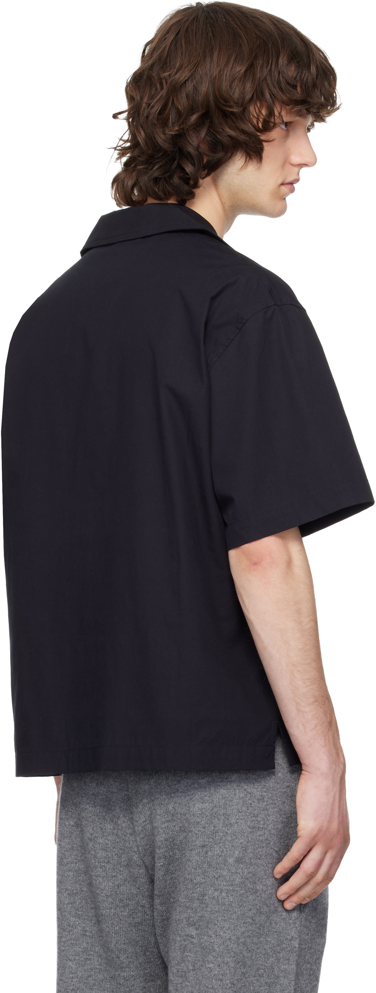 Entire Studios Black Pajama Shirt