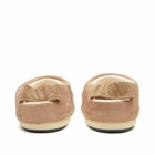 Moon Boot Women's Sandal Band Suede Shoes in Sand