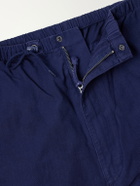 Polo Ralph Lauren - Wide-Leg Cotton-Canvas Cargo Trousers - Blue
