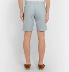Paul Smith - Slim-Fit Cotton Shorts - Blue