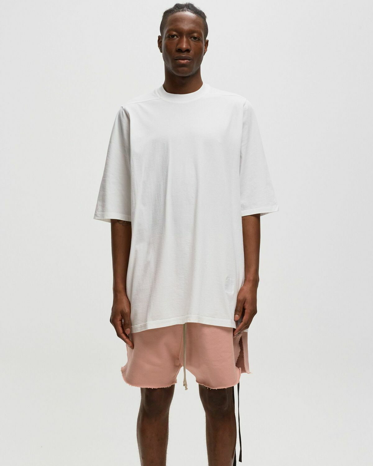 Rick Owens Drkshdw Jumbo T Shirt White - Mens - Shortsleeves Rick