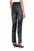 Diesel Slim Jeans High Waist D-Gorina - Jeans Womens in Black