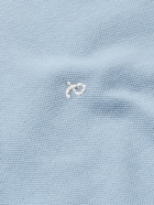 RAG & BONE - Cotton-Blend Piqué Polo Shirt - Blue