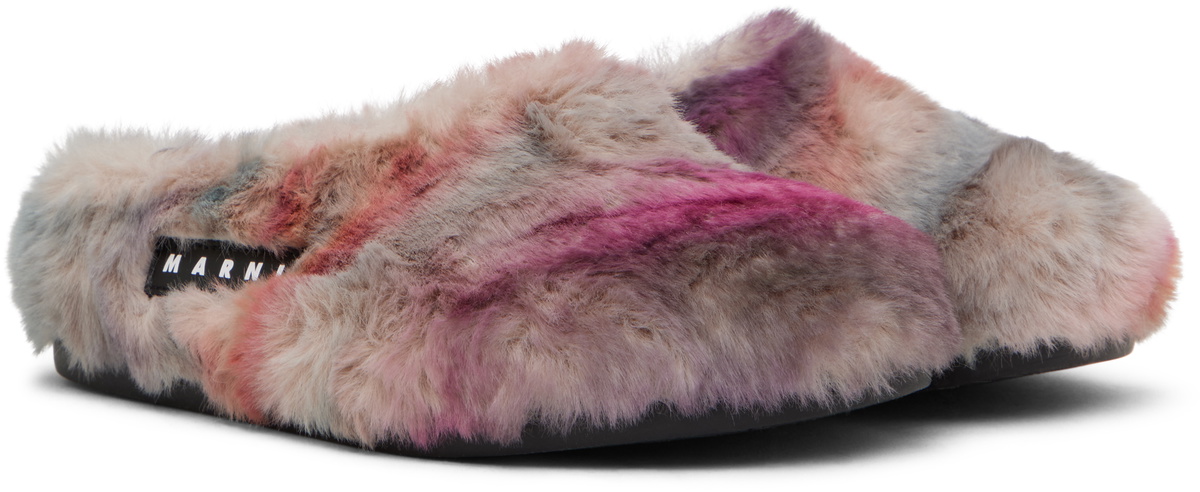 Marni SSENSE Exclusive Kids Multicolor Fussbett Sabot Mules