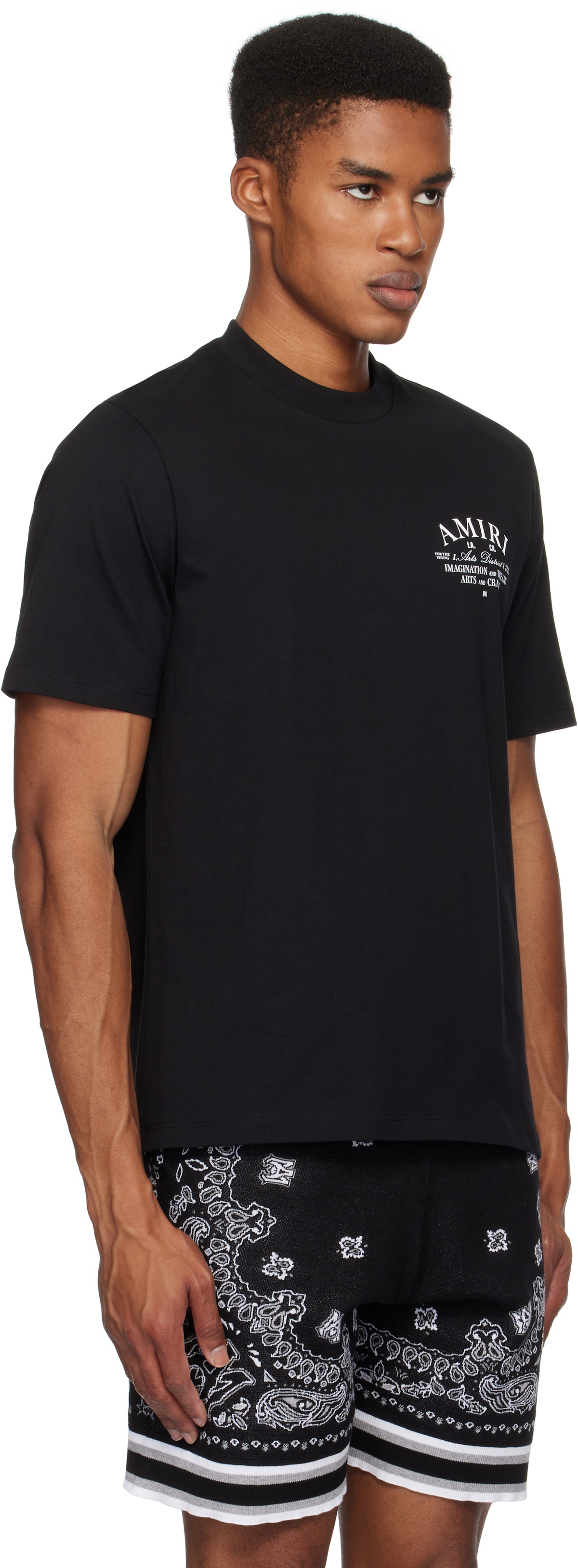 AMIRI Black 'Arts District' T-shirt Amiri