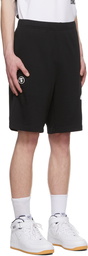 AAPE by A Bathing Ape Black Cotton Shorts