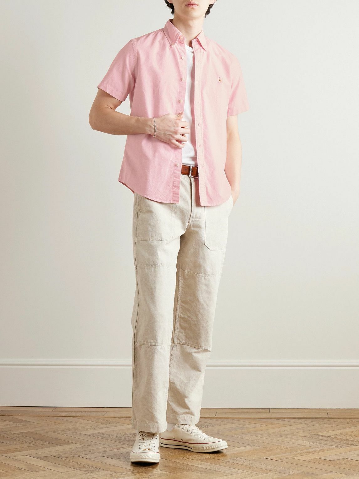Polo Ralph Lauren - Slim-Fit Button-Down Collar Logo