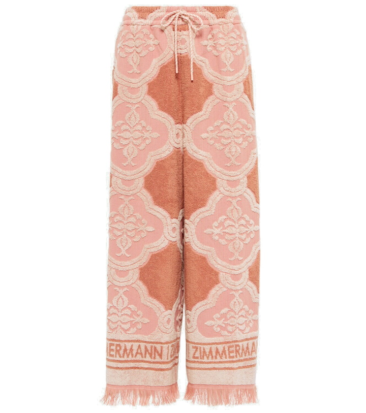 Photo: Zimmermann - Lyre jacquard terry culottes