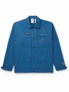 adidas Originals - Wingrove Logo-Appliquéd Recycled-Twill jacket - Blue
