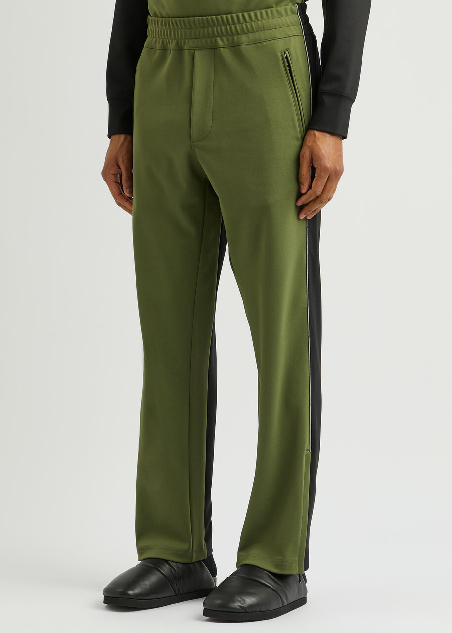 Moncler Genius 1 Moncler JW Anderson Stretch-jersey Sweatpants Green