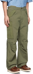 Nanamica Green Ripstop Cargo Pants