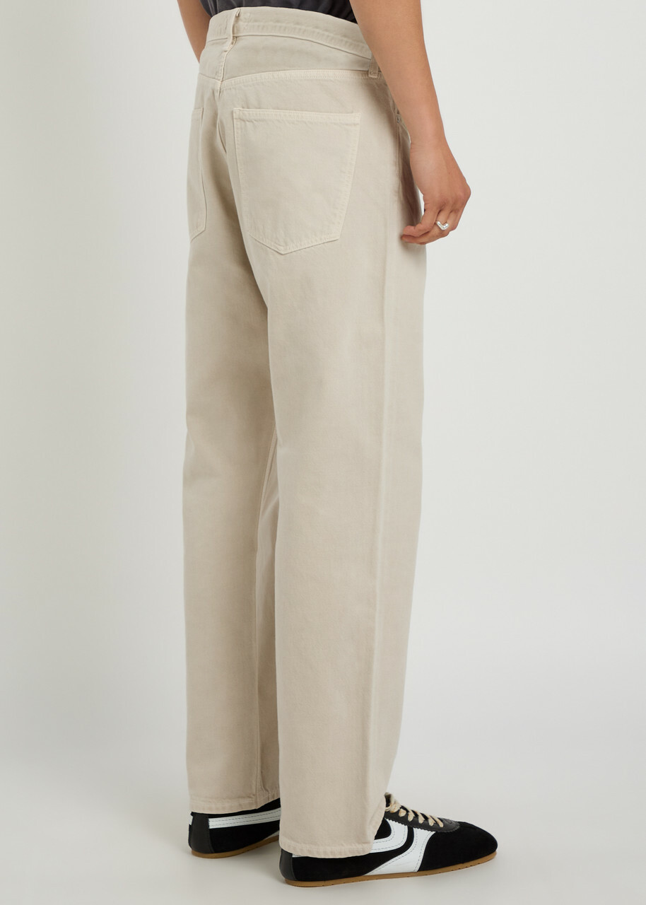 Agolde 90s Straight-leg Jeans Ecru