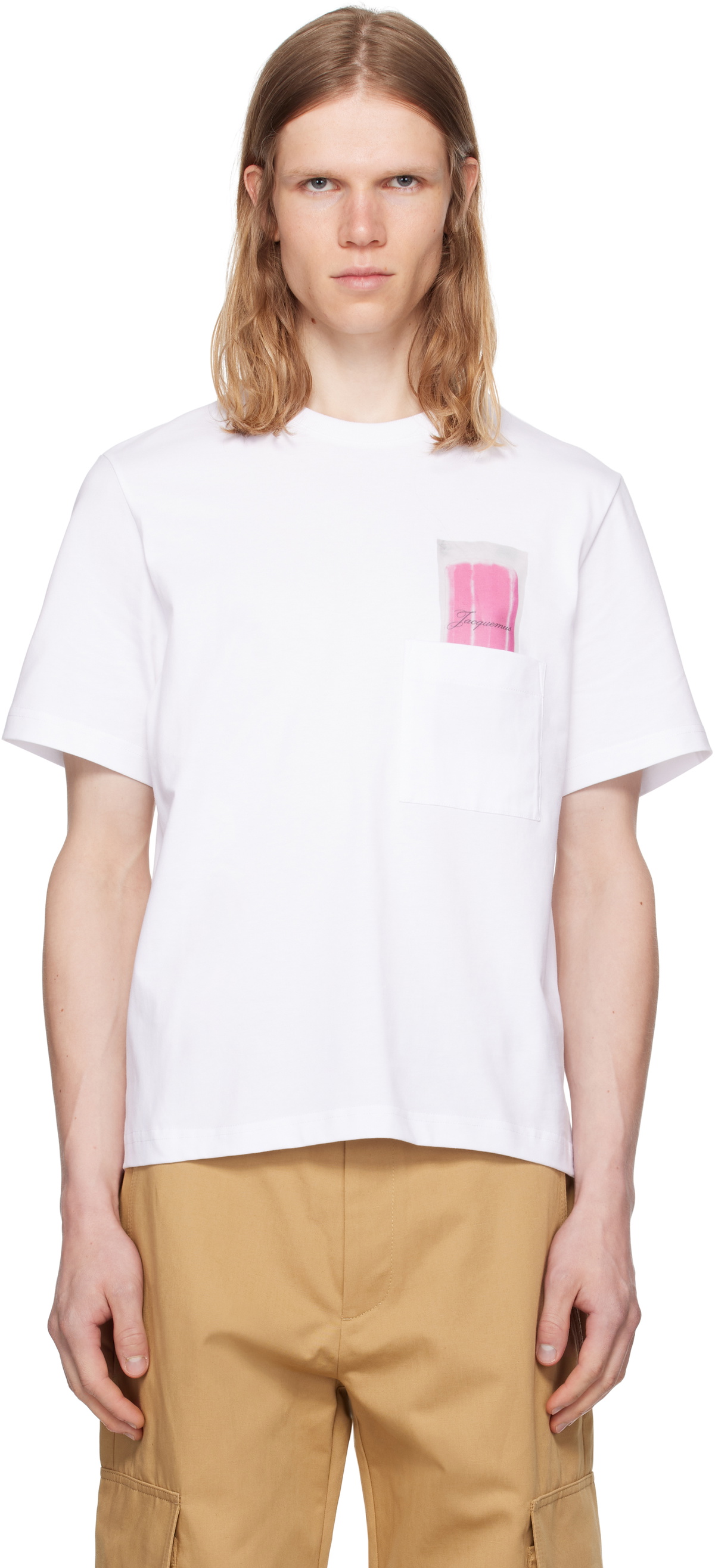 ★【Jacquemus】★Le T-Shirt Tableau Print Still Lif.e T★ Jacquemus Green 'le T-shirt Tableau' T-shirt | ModeSens
