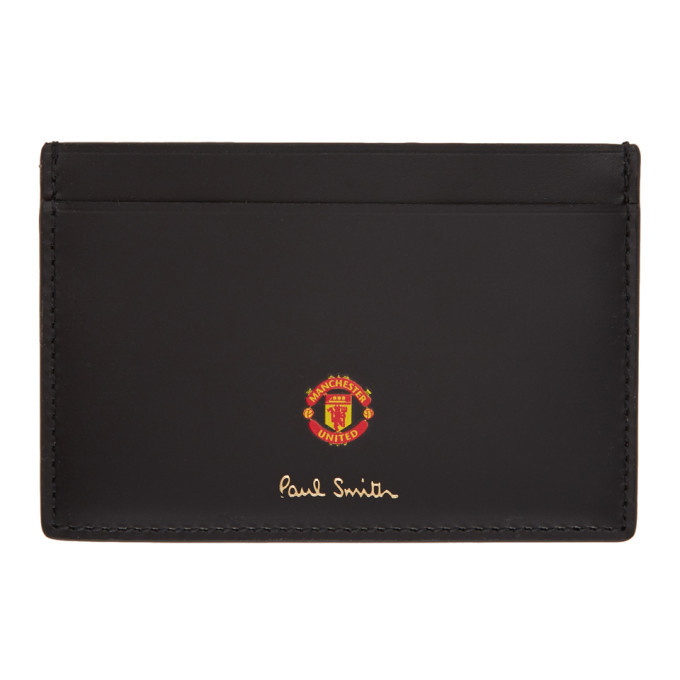 Photo: Paul Smith Black Manchester United Edition Vintage Rosette Card Holder