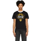 Versace Jeans Couture Black Barocco Chain T-Shirt