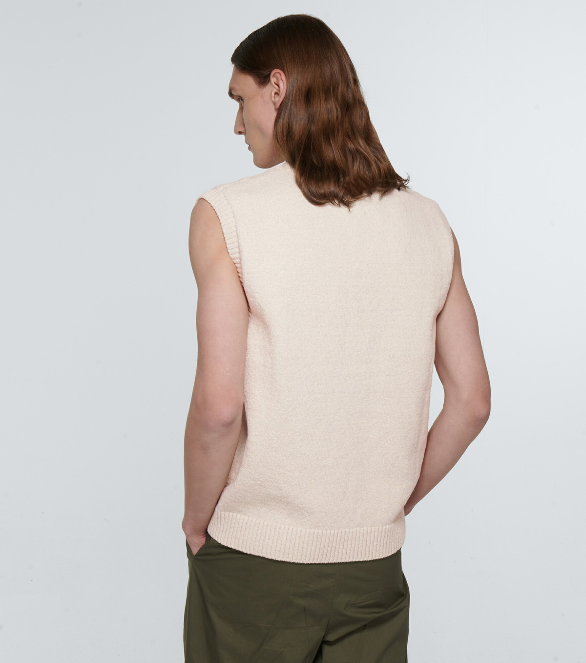 Nanushka - Gillan cotton and linen V-neck vest
