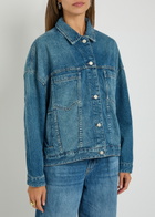 Free People Opal Swing Panelled Denim Jacket