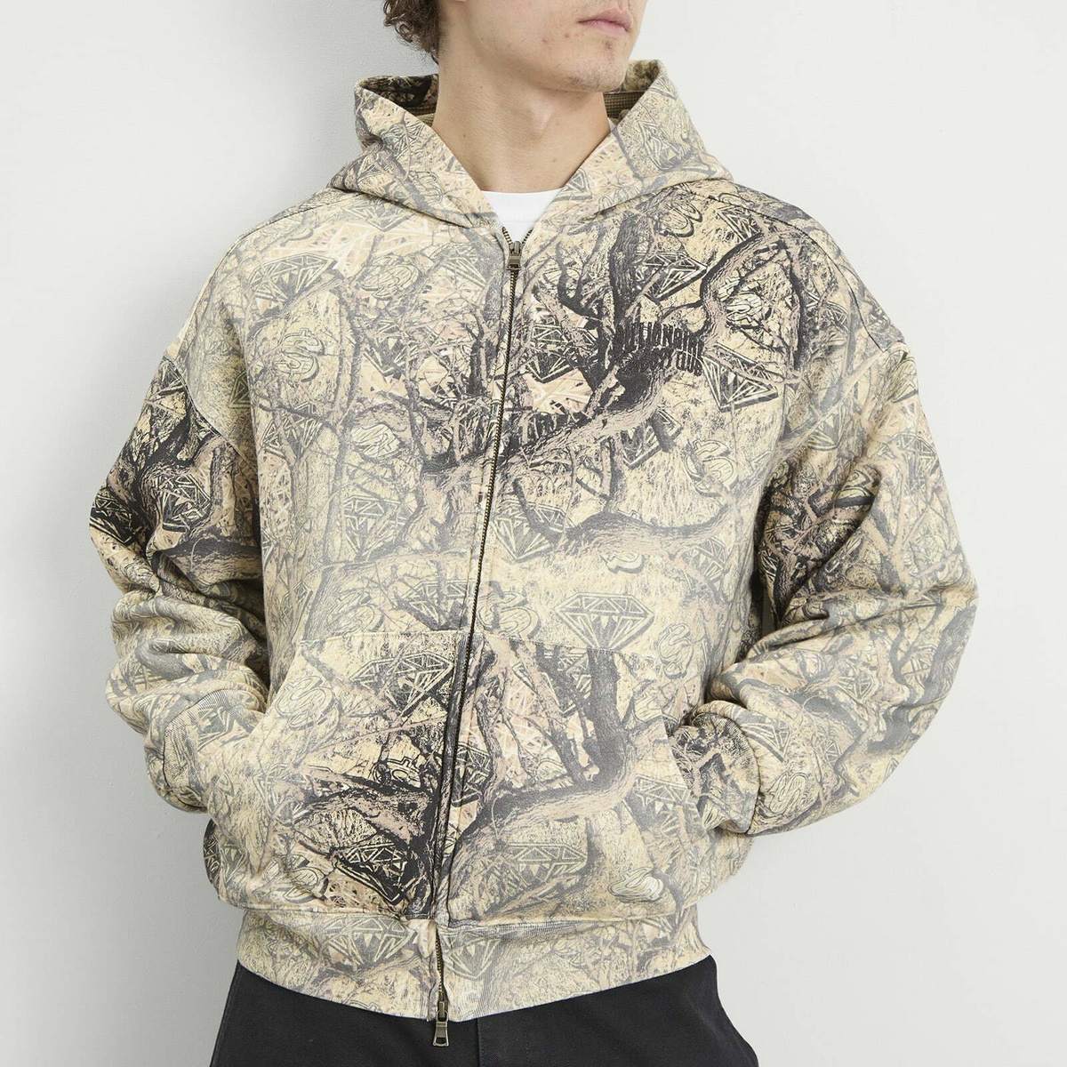 Billionaire Boys Club Men's Diamonds & Dollars Tree Oversized in Camo