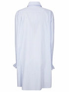 Marques'Almeida Stripe Xxl Shirt With Smock Cuffs