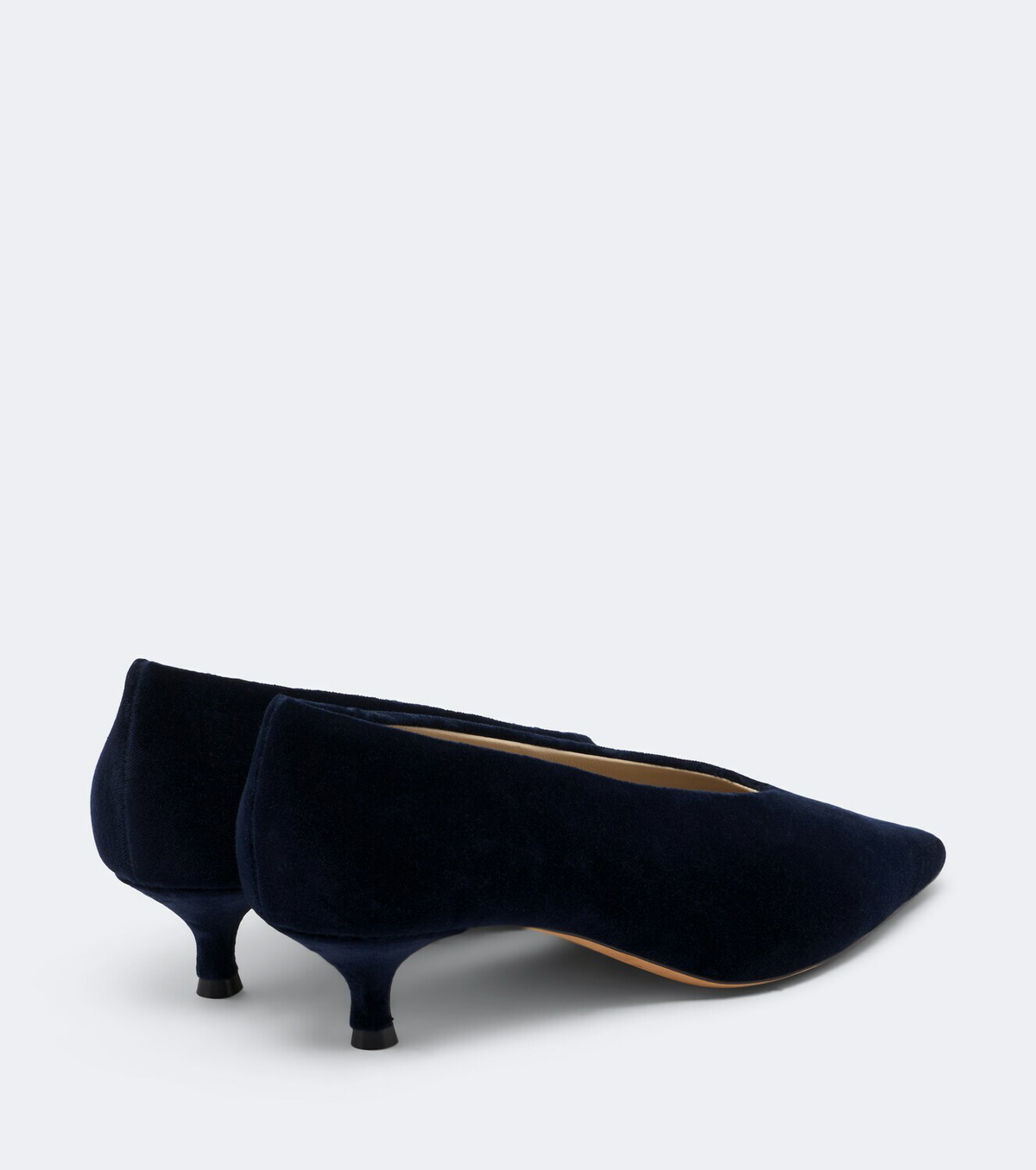 Le Monde Béryl Babouche velvet pumps