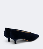 Le Monde Béryl Babouche velvet pumps