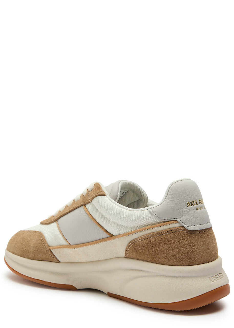 Axel Arigato Genesis Neo Panelled Mesh-knit Sneakers Beige