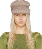 Isa Boulder SSENSE Exclusive Taupe Cap