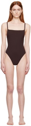 Lido Brown Tre Swimsuit