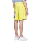 Name. Yellow Patch Shorts