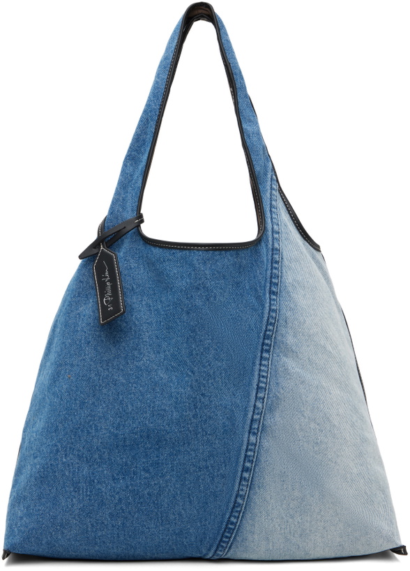 Photo: 3.1 Phillip Lim Blue Denim Market Tote