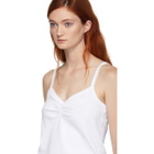 Amo White Scallop Camisole