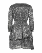 Maje Womens Mini dress in Silver