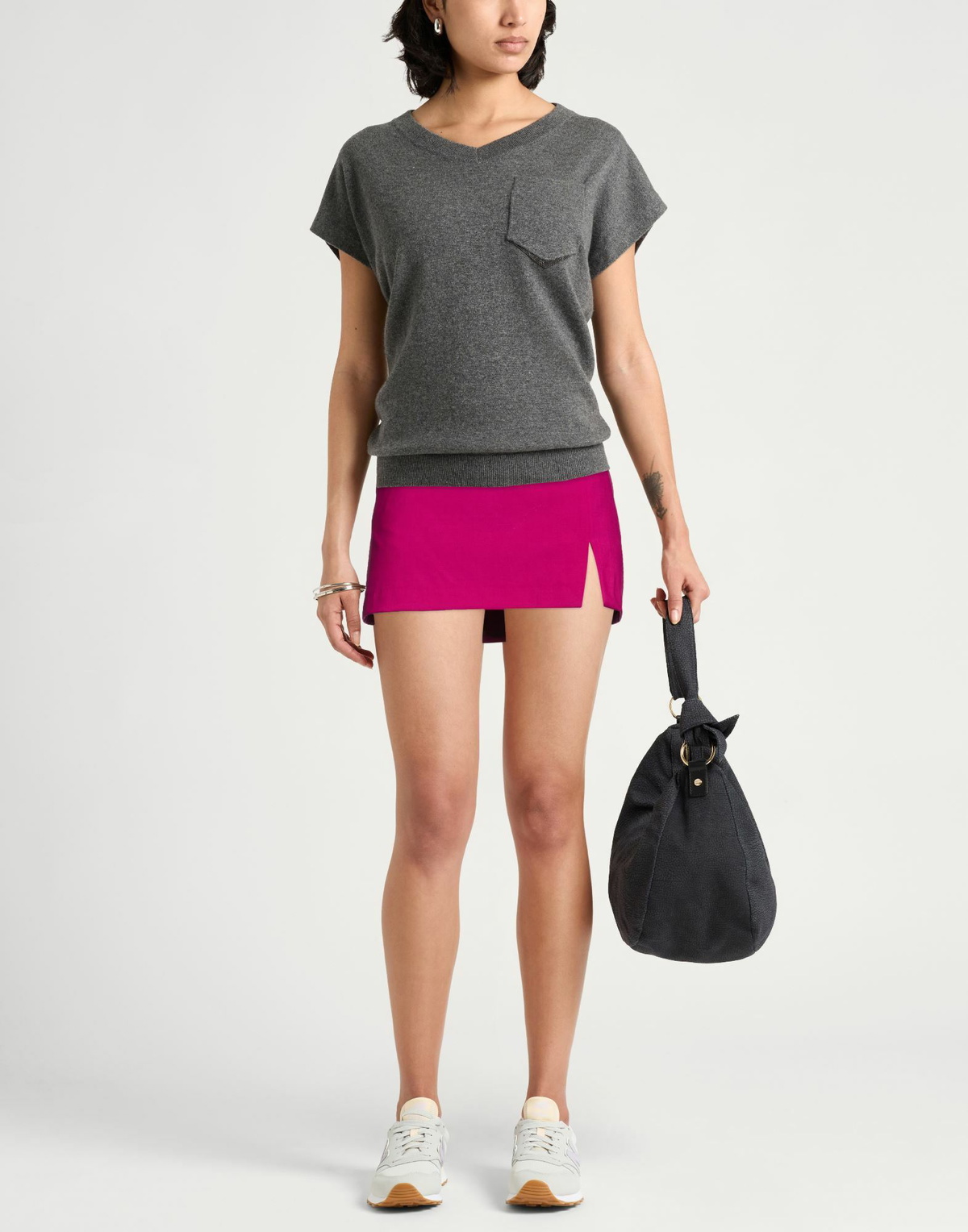 Jucca Womens Mini skirt in Fuchsia