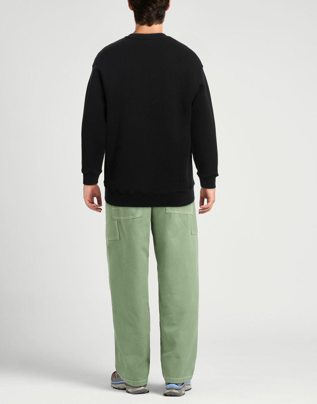 Maison Kitsuné Mens Sweatshirt in Black