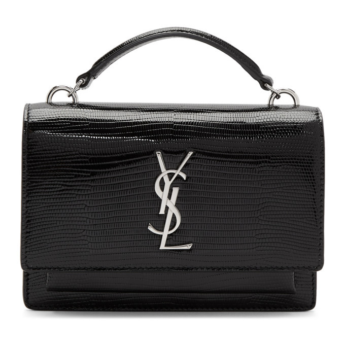 Ysl black best sale snake bag