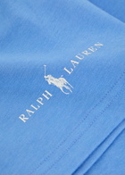 Polo Ralph Lauren Logo Jersey Sleep Shorts Blue