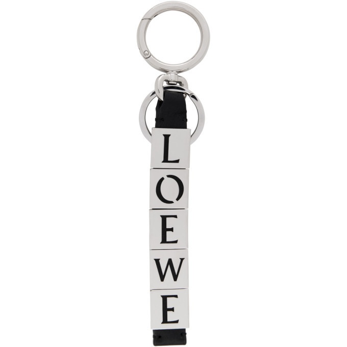 Photo: Loewe Black Logo Charm Keychain