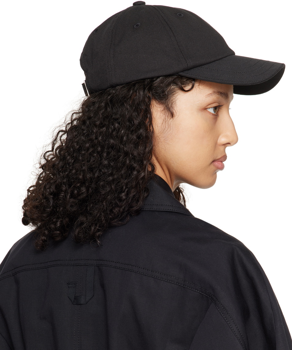 帽子 jacquemus Les Classiques Jacquemus Black Les Classiques 'La casquette Jacquemus' Cap Jacquemus