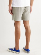 NN07 - Cameron Slim-Fit Cotton-Terry Drawstring Shorts - Gray