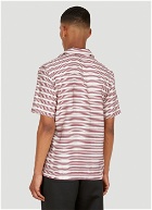 Orson Stripe Shirt in Red