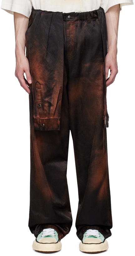 Photo: Miharayasuhiro Black Bleached Trousers