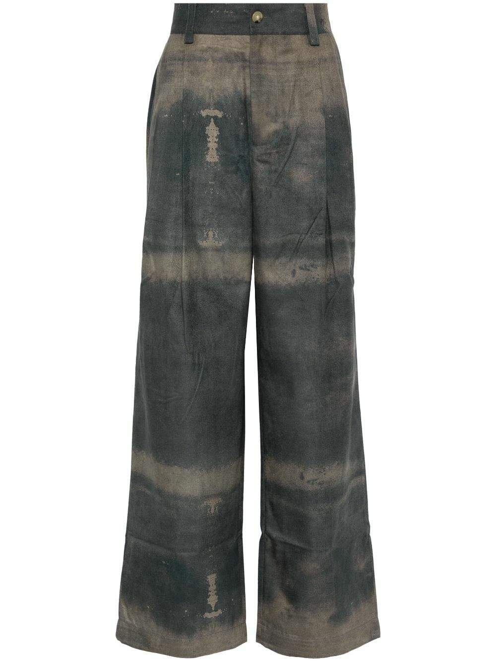 Feng Chen Wang Panelled Straight Trousers Feng Chen Wang