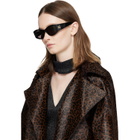 Gucci Black GG Corner Cat-Eye Sunglasses