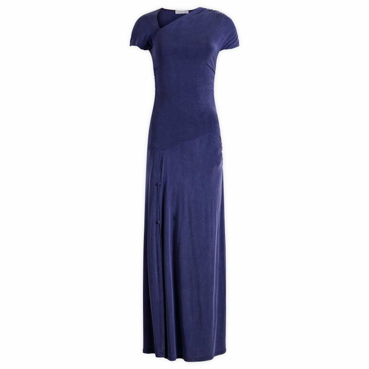 Photo: Peachy Den Women's Kylie Vent Maxi Dress in Aubergine